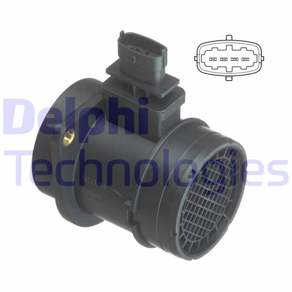 HAVA KÜTLE ÖLÇER DEBİMETRE DOBLO 1.3JTD-BRAVO 1.9D MTJ-STILO 1.9 MTJ-FORD KA 1.3 TDCI