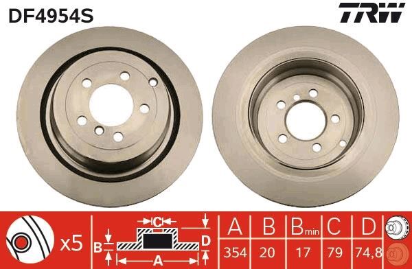 FREN DISKI ARKA LAND ROVER RANGE ROVER L320 L322