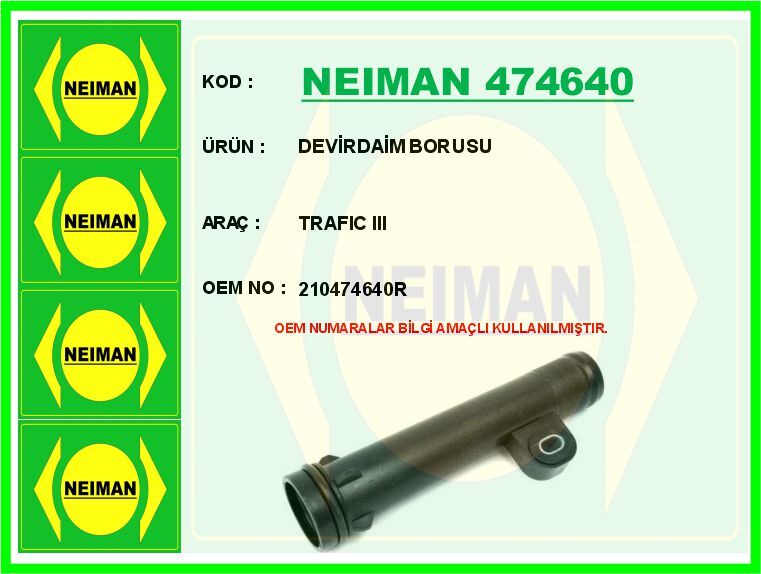 DEVİRDAİM BORUSU TRAFIC III