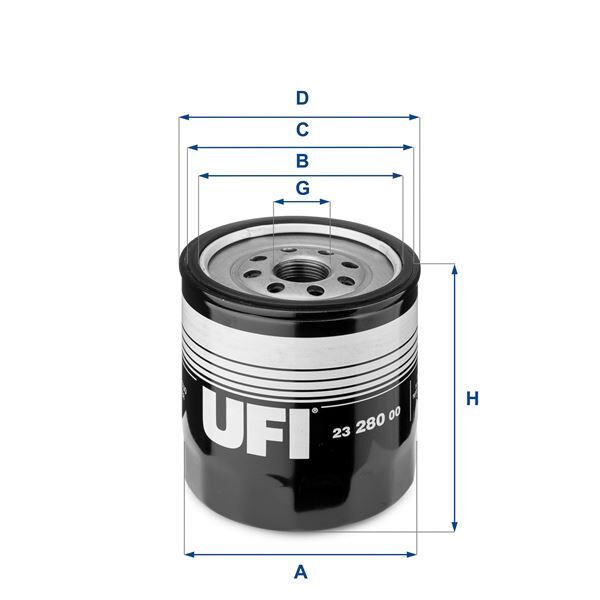 YAĞ FİLTRESİ FIESTA 1.8DI-FOCUS 1.8TDCI-1.8DI/TDDİ-1.8T-CONNECT 02>14 1.8TDCI TRANSIT T15-T12 2.5TD 95>01