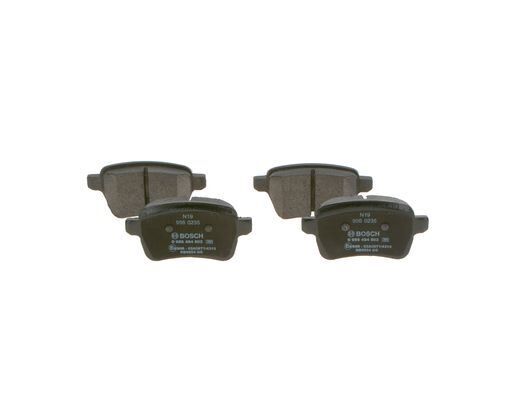 ARKA FREN BALATASI OPEL CORSA E 14>19 ADAM 14>19 15 JANT RPO J67 FIAT EGEA 16> 500L 13> 264mm