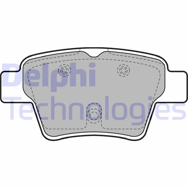 ARKA FREN BALATASI PEUGEOT P307 00> P307 SW 02> P307 CC 03> P207 06> CITROEN C4 04>08> KÜÇÜK TİP