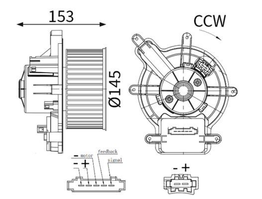KALORİFER MOTORU PEUGEOT P3008-P5008 BLOWER CITROEN DS5 09>