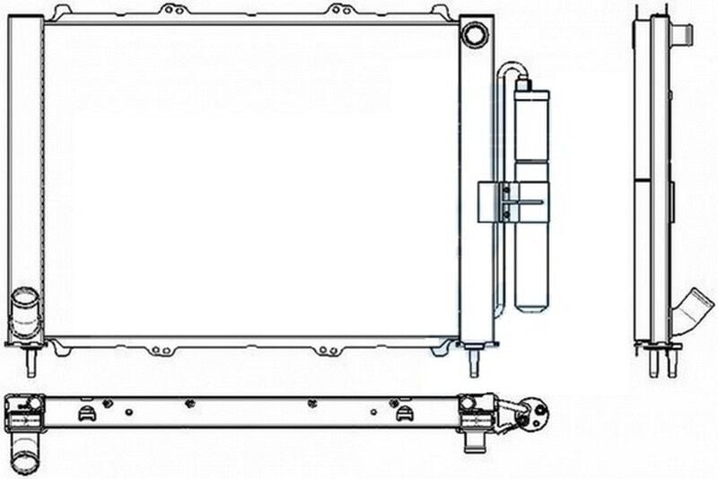 RADYATÖR KONDENSER KNG 1.9 DCİ 03 > MEK AC 510x382x18 16
