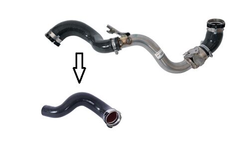 TURBO HORTUMU BÜYÜK RENAULT TRAFIC III 15> OPEL VIVARO B 15> 1.6dCi METAL BORU HARİÇ