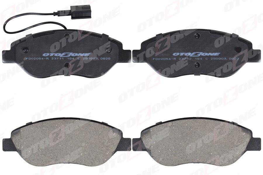 ÖN FREN BALATASI FİŞLİ FIAT BRAVO II 08>14 EGEA HB 15> ALFA ROMEO MITO 08>15 LANCIA DELTA III 08>14 1.3D MTJ 1.4TB 1.6D MTJ 1.9D MTJ 2.0D MTJ BÜYÜK TİP