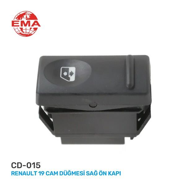 CAM AÇMA ANAHTARI ÖN SAĞ RENAULT 19 -MASTER TEKLİ