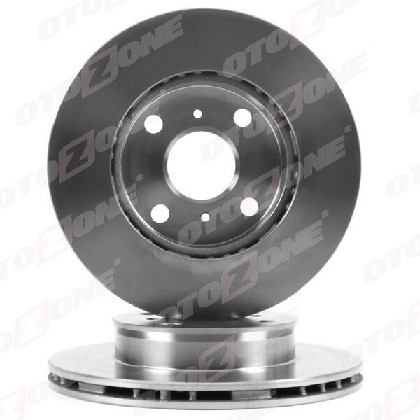 ÖN FREN DİSKİ HAVA KANALLI TOYOTA COROLLA 1.3L 2E EE100 95-98 / 1.6L 4A-F AE92 88-92 238 ÇAP X 4 BİJON - Adet disk fiyatıdır