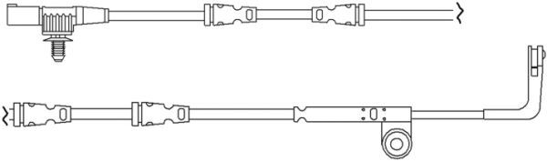 BALATA FISI ARKA LAND ROVER DISCOVERY III-IV L319 RANGE ROVER SPORT I L320