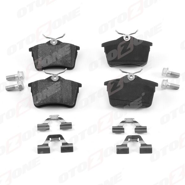 ARKA FREN BALATASI P307 00>09 P308 07>14 PARTNER 08> PARTNER TEPEE 08> BERLINGO 08> C4 04>16 civat a takımlı