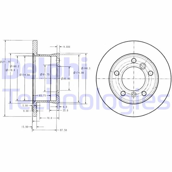 FREN DISKI ARKA MERCEDES SPRINTER B901>B904 . VW LT 28-35-46 TEK TEKER