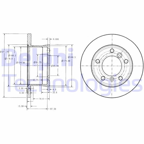 FREN DISKI ARKA MERCEDES SPRINTER B901>B904 . VW LT 28-35-46 TEK TEKER