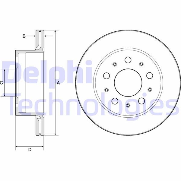 FREN DİSKİ ARKA FIAT DUCATO 06> PEUGOET BOXER 06> CITROEN JUMPER 06> 300x22x19.9MM
