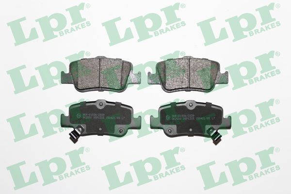 ARKA FREN BALATA TOYOTA AURIS. COROLLA 1.33L 1.6L 1NR-FE 1ZR-FAE NRE180 ZRE181 ZRE185 12-> 1.4L 1ND -FTV D-4D NDE150 NDE180 07->