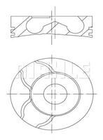MOTOR PİSTON SEGMAN 0.40 82.00 DOBLO 1.9 JTD ASTRA H-VECTRA C-ZAFIRA B 1.9 CDTİ