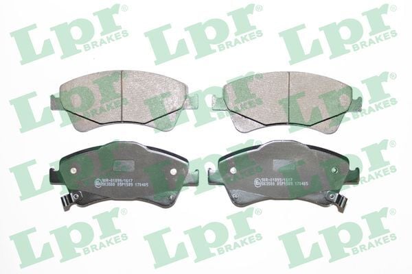 ÖN FREN BALATA TOYOTA AVENSIS 1.6L 1ZR-FAE ZRT270 benzinli 09-> 1.8L 2ZRFAE ZRT271 09-> 2.0L ADT270 AZT270 09-> / VERSO 1.6L 1ZRFAE ZGR20 09 ->