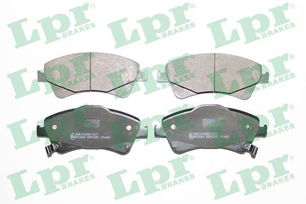 ÖN FREN BALATA TOYOTA AVENSIS 1.6L 1ZR-FAE ZRT270 benzinli 09-> 1.8L 2ZRFAE ZRT271 09-> 2.0L ADT270 AZT270 09-> / VERSO 1.6L 1ZRFAE ZGR20 09 ->