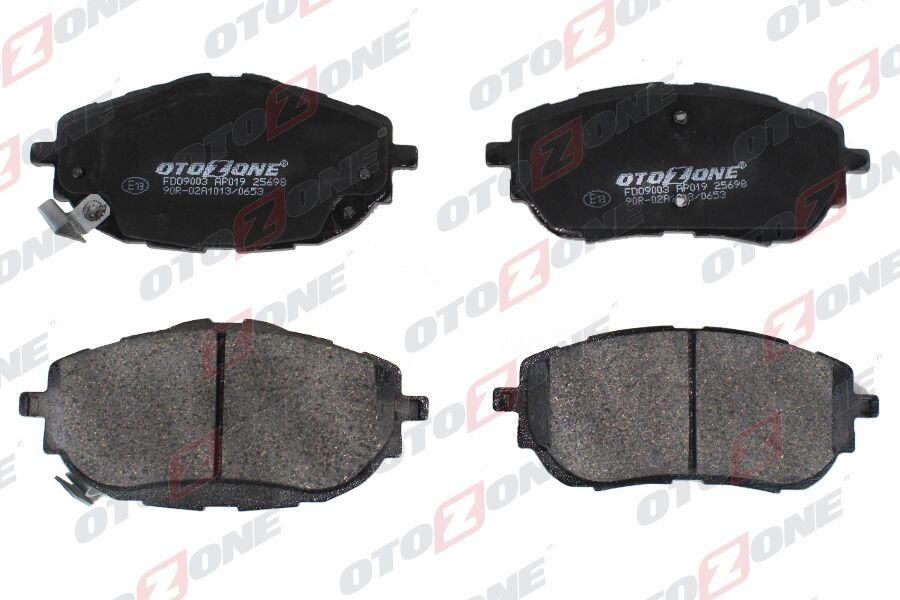 ÖN FREN BALATA TOYOTA AURIS COROLLA 1.33L 1.6L 1NR-FE 1ZR-FAE NRE180 ZRE181 ZRE185 12-> / 1.4L 1ND-FTV NDE180 12->