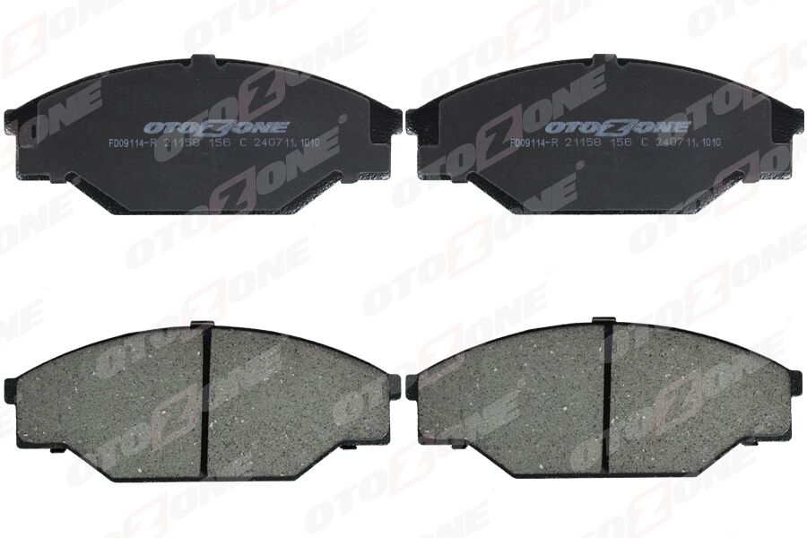 ÖN FREN BALATA TOYOTA HILUX 2.4L 2L-T LN85 LN145 4x2 90-04 / HIACE 2.4L 2L LH112 LH114 89->