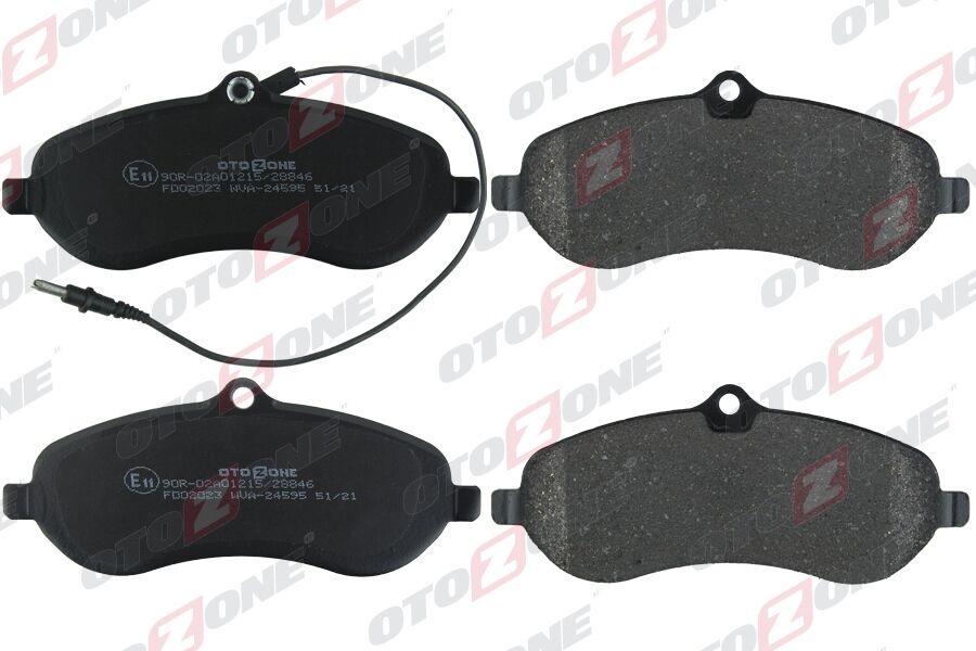 ÖN BALATA FİŞLİ EXPERT-SCUDO-JUMPY-1.6-2.0 MTJ 07 > ABS SİZ GDB1718