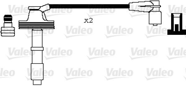 BUJİ KABLO TAKIMI RENAULT LAGUNA-SAFRANE 95> VOLVO S40-V40 95> 1.8-1.9-2.0 N7Q -B4164-B4184-B4194