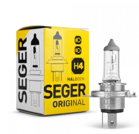 AMPUL H4 12V 100/90W P43T STANDART YENİLEME 3.500K. YÜKSEK GÜÇ P43 TIRNAKLI