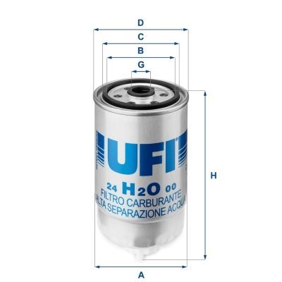YAKIT FİLTRESİ PEUGEOT BOXER 00>06 2.0 HDI 2.8 HDI ALFA ROMEO 147-156-166 1.9 JTD 2.4 JTD FIAT STRAD A 03> STİLO 01>06 PALIO 01> DUCATO 01>06 BRAVO 01>06 1.9 JTD 2.0 JTD 2.8 JTD