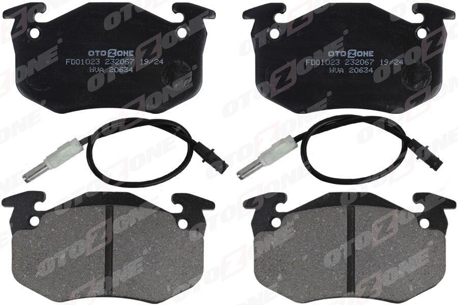 ÖN BALATA RENAULT R5 72>85 CLIO I 91>98 EXPRESS 85>92 TWINGO I 93>07 FİŞLİ