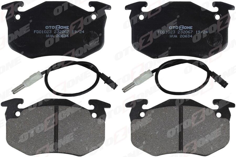 ÖN BALATA RENAULT R5 72>85 CLIO I 91>98 EXPRESS 85>92 TWINGO I 93>07 FİŞLİ