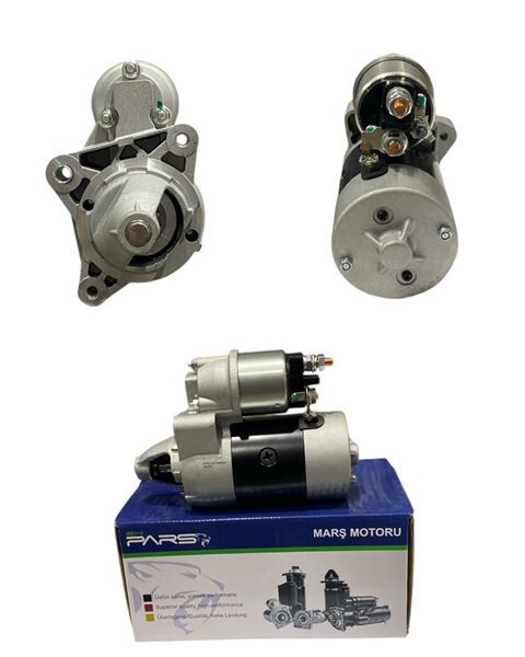 MARS MOTORU 12V 9 DIS 0.9 KW MAKO TIPI FIAT DOGAN SAHIN KARTAL UNO TEMPRA SLX 63223101 STR3101