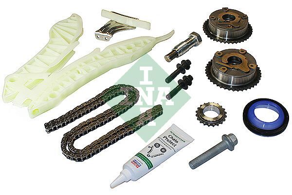 EKSANTRİK ZİNCİR SETİ OPEL GRANDLAND PEUGEOT P207-P208-P308-P508-P3008-P5008-RZC-PARTNER CITROEN BER LINGO-C3-C4-C5-DS3-DS4-DS5 1.6 THP-VTI BMW N13 F20 F30 MINI R55 R56 R57 R58 R59 R60 KEÇELİ
