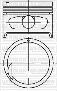PİSTON SEGMAN STD HYUNDAI ACCENT 1.5L 4G15 G4EK 95-00 çap 75.50 mm / ölçü 1.5 x 1.5 x 3.0 Adet fiyatıdır