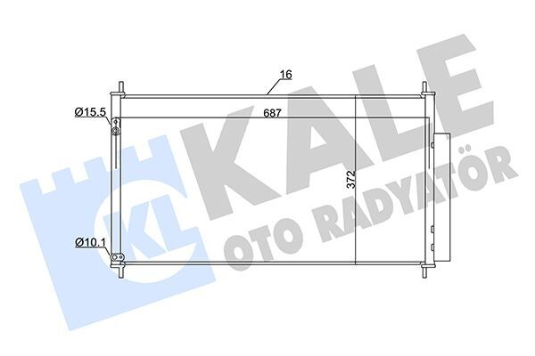 KONDENSER AL/PL/BRZ CIVIC IX