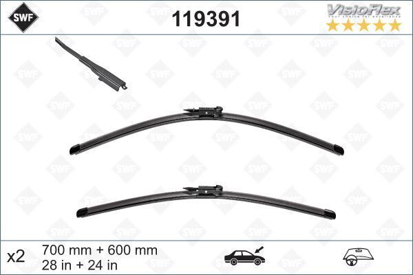 SİLECEK 70 60cm FLATBLADE-MUZ TİPİ C4 04 > 574322