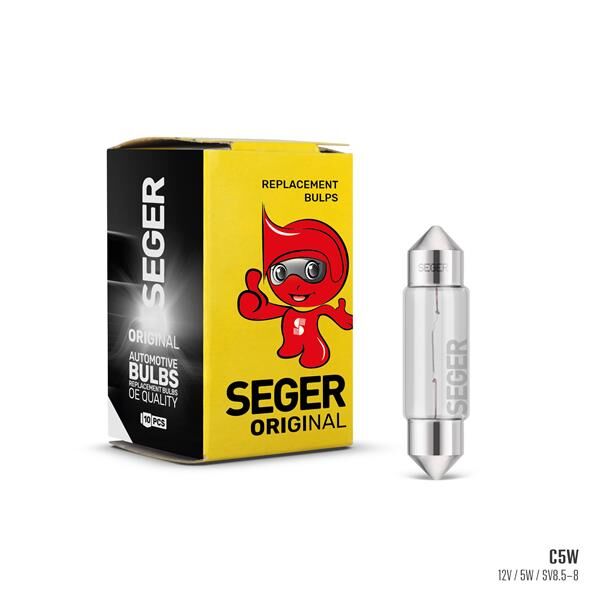 AMPUL C5W 12V 5W SV8.5-8 35MM SOFİT STANDART YENİLEME