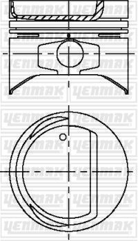 PİSTON SEGMAN STD TOYOTA COROLLA 1.3L 2E 12v EE90 EE100 88-98 çap 73.00 mm / ölçü 1.5 x 1.5 x 3.0 Adet fiyatıdır