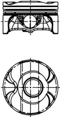 PİSTON SEGMAN 84.00mm STD BMW N43 B20 E60 E87 E90 E92 E93