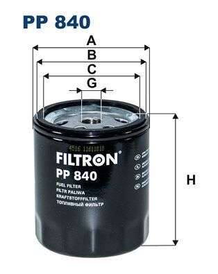 YAKIT FILTRESI MERCEDES OM615 OM616 OM617 W123 S123 C123 W460