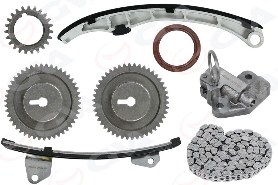 EKSANTRİK ZİNCİR SETİ MAZDA 3 1.6L Z6 BK BL kasa 03-13 / MAZDA 2 1.3L 1.5L ZJ ZY DE kasa 07-15 8 PARÇA