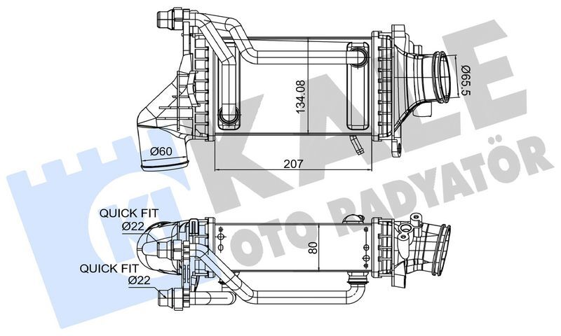 TURBOSARJ RADYATORU MERCEDES M274 W205 S205 C205 A205 W212 C207 W213 C238 C253 V167 R172