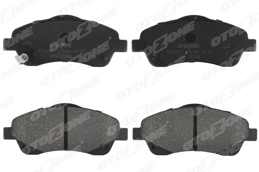 ÖN FREN BALATA TOYOTA AVENSIS 2.0L 1AZ-FE 1AZFSE AZT250 03-08 / AVENSIS 1.6L 3ZZFE VVTi ZZT250 03-08 / VERSO 2.2L 2ADFTV AUR10 04-09