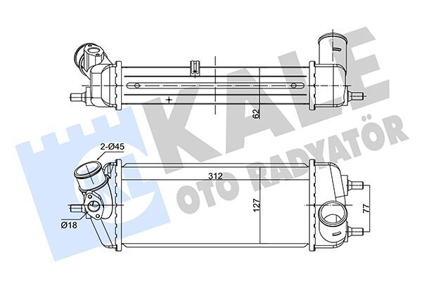İNTERCOOLER ACCENT III-KIA RIO II 1.5 CRDI 05 >