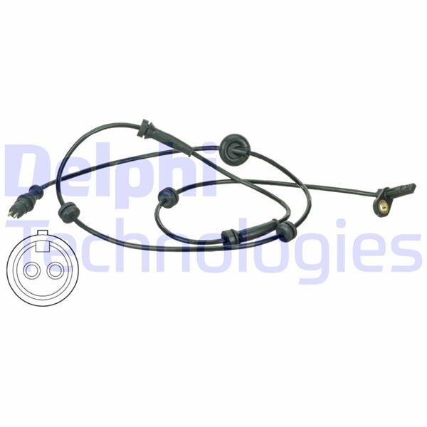 ABS SENSÖRÜ ÖN SOL FIAT DOBLO 01>08 1.3 JTD-1.4-1.9JTD