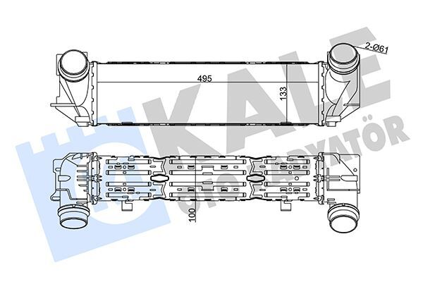 TURBOSARJ RADYATORU BMW N20 F10 F11