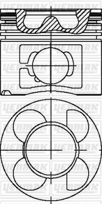 MOTOR PİSTON SEGMAN 0.50 330D-530D-730D-FREELANDER-RANGEROVER
