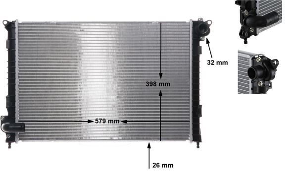 MOTOR SU RADYATORU MINI W10 R50 R52 R53