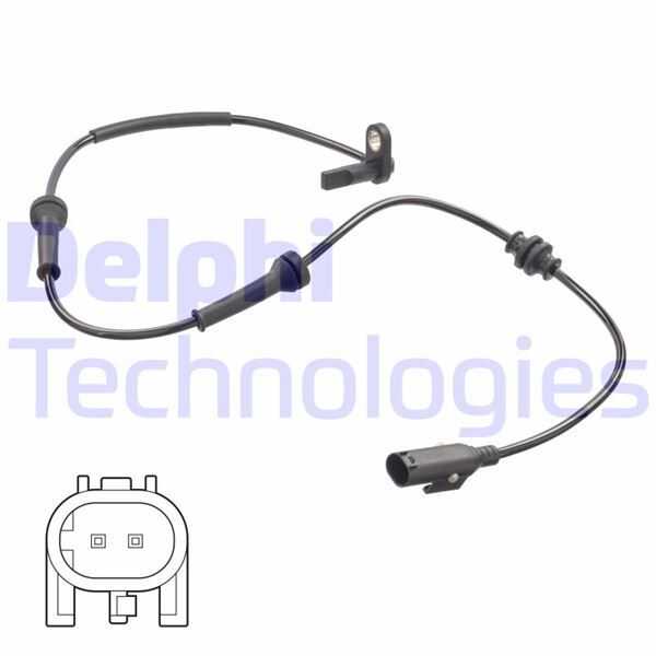 ABS SENSÖRÜ ÖN SAĞ-SOL FIAT FIORINO 09> LINEA 09> PUNTO 07> PSA NEMO-BIPPER 09> 1.3D MTJ 1.4