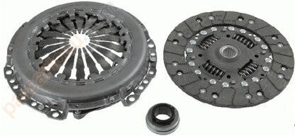 DEBRİYAJ SETİ PARTNER-BERLINGO-P206-XSARA 1.9 D 09/00> DW8B-MEK-BE4/5N