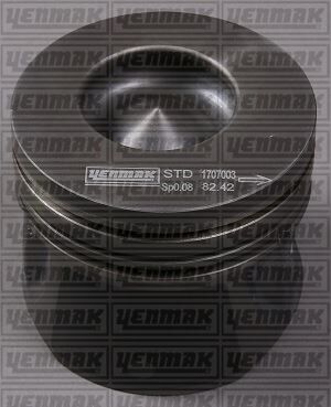 PİSTON SEGMAN CONNECT 1.8 TDCI 90PS 02> STD ÇAP: 82.50MM