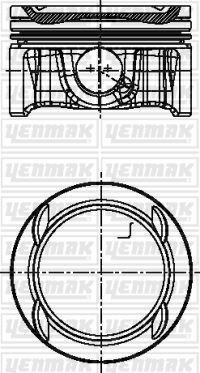 PİSTON SEGMAN 0.50 ASTRA J-CORSA D-E-MOKKA-INSIGNIA A-MERIVA B-ADAM-ZAFIRA C-CRUZE-TRAX 1.4 16V 73mm A/B/D14NET-NEL-NEJ